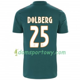Koszulka Ajax Amsterdam Kasper Dolberg 25 Wyjazdowe Koszulki Piłkarskie 2019-2020 Krótki Rękaw